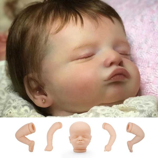 Dolls Witdiy Rosalie 50 cm-19.69 inch new vinyl blank Doll baby unpainted kit-Give 2 giftsL24731