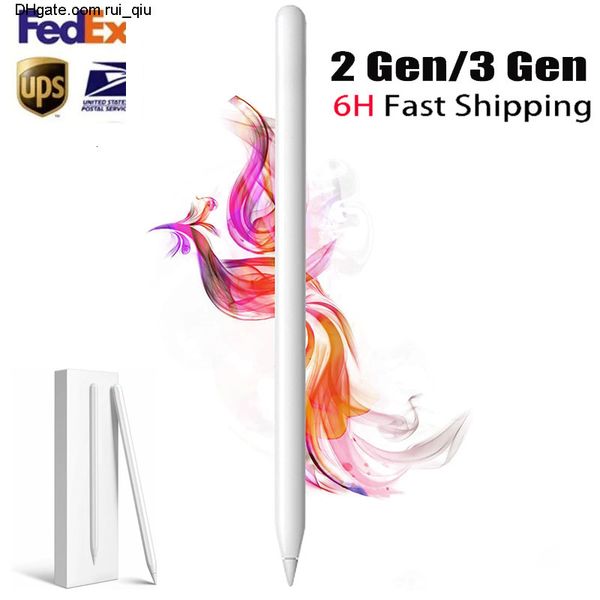 apple pencil For 2nd generation Cell Phone Stylus Pens for Apple iPad Pro 11 12.9 10.2 Mini6 Air4 7th 8th 3rd generation Wireless Charging T