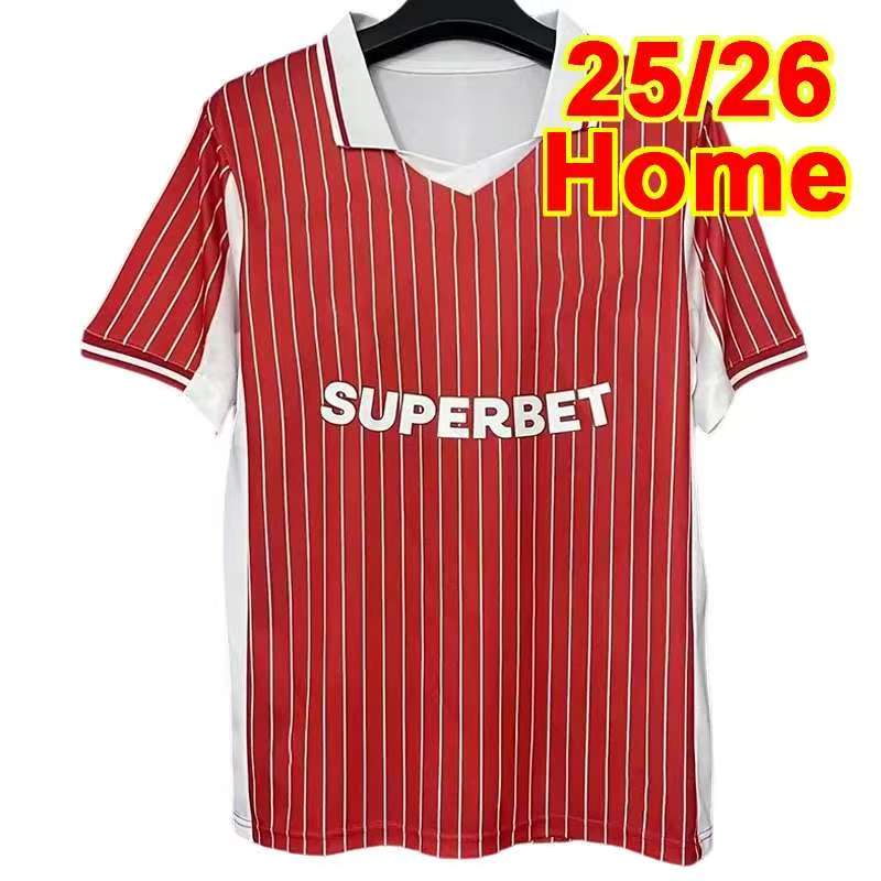 2025 26 Dinamo Bucuresti Mens Soccer Jerseys BORDUSANU PERICA BOATENG Home Red White Football Shirts Short Sleeve Adult Uniforms