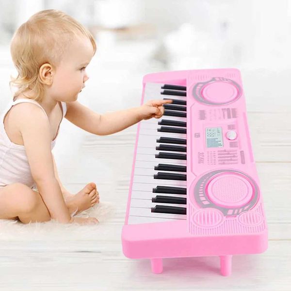Digital Piano Childrens Education Toy Portable 37 Key Electronic Piano Keyboard Childrens Music Instrument W240820