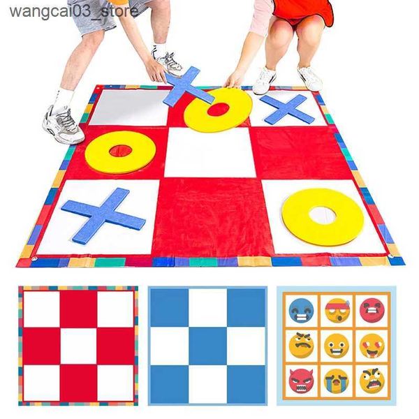 Sports Toys XO Chess Outdoor Indoor Toys Interaction Leisure Sports Group Team Building Games For Kids Adults Carnival Games Party Favor L24