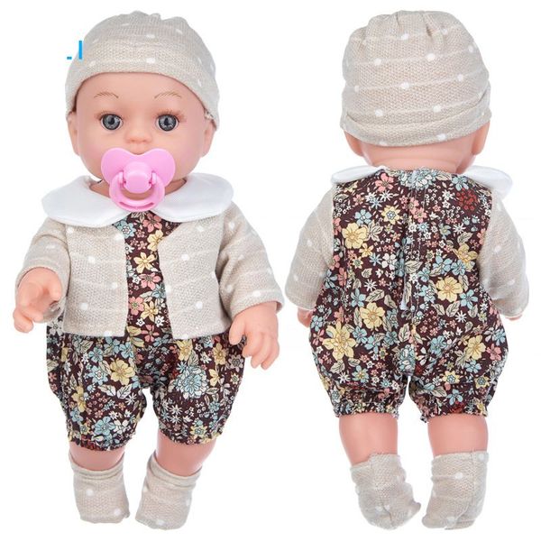 Kawaii Baby Reborn Doll 12 inch Silicone Baby Dolls With Kawaii Clothing Suitable for Kids Toys Children&#039;s Birthday Christmas Gifts