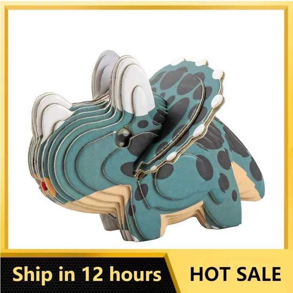 Childrens Day Gift Jigsaw 3D Puzzles for Kids Jurassic World Dinosaur Educational Toys Paper Animal Puzzle Model Toys LX241024