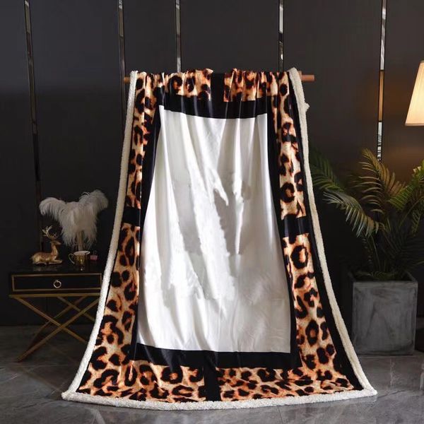 Blanket Designer Air Conditioning Blanket Sofa Bed Classic Portable Warm Delicate Car Travel Bath Towel Soft Winter Fleece Shawl Throw Blank