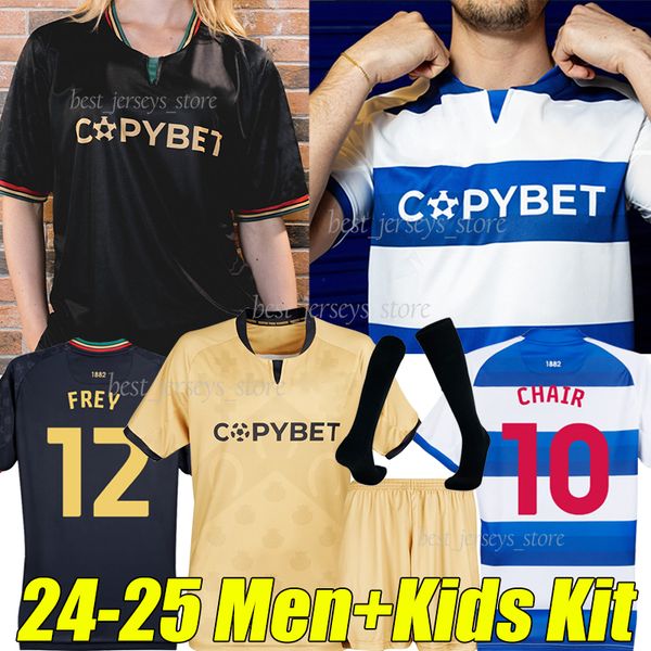 24-25 FREY COOK soccer jerseys 2024 2025 3rd CLARKE-SALIER FIELD DYKES CHAIR CANNON PAAL ANDERSEN ADOMAH Men Kids Kit socks sets football sh
