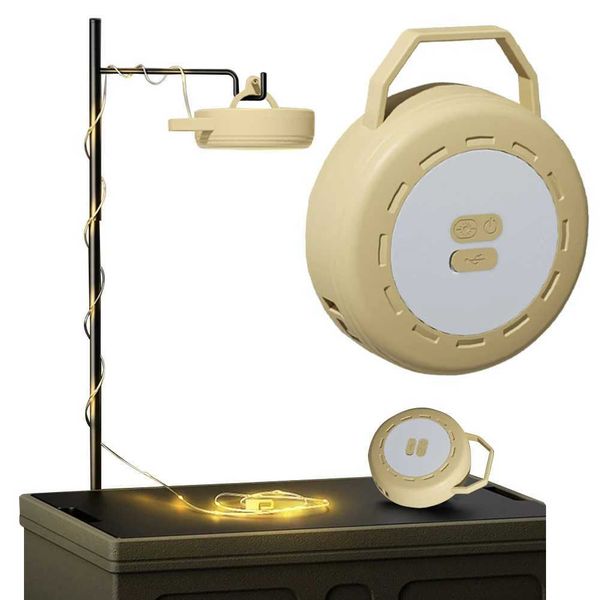 2 In 1 LED Camping Lamp Strip USB Camping Lamp Recyclable LED Night Light Outdoor Garden Decoration Lamp For Garden Tent RoT250122