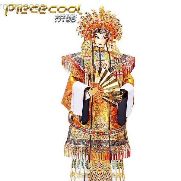 3D Puzzles MMZ MODEL Piececool 3D metal puzzle HUADAN YANG GUIFEI Assembly Model DIY 3D Laser Cut Model puzzle toys gift for girl adult 2403