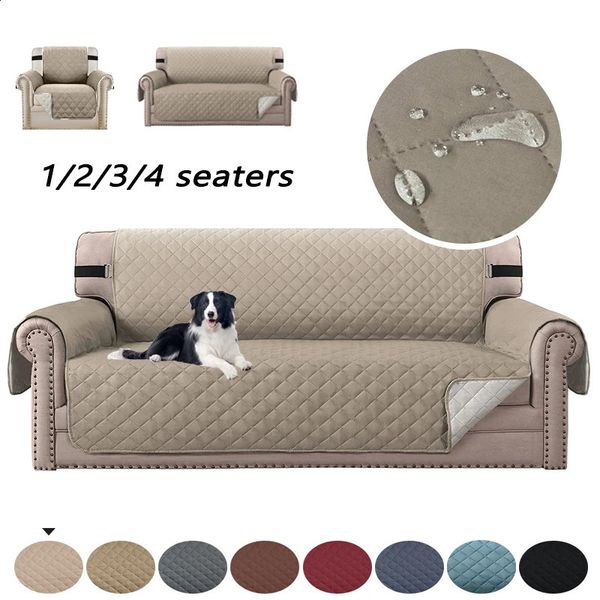 Living room waterproof sofa cover anti slip cushion washable and adjustable 1234 armchair seat 240810