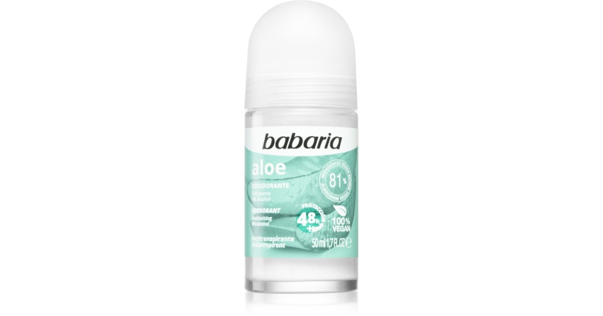 Babaria Deodorant Roll On Aloe 50ml