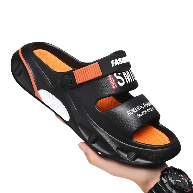 Fashion Men&#039;s Slippers Outdoor Indoor Sandals Beach Comfortable Slides Thick Soft Clogs NEW Men Casual Shoes Men Home Slippers