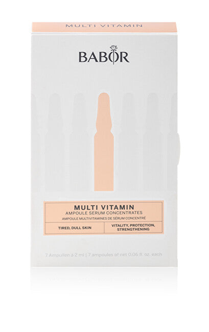 Babor Flacoane cu multivitamine pentru piele Multivitamine (flacon concentrat) 7 x 2 ml