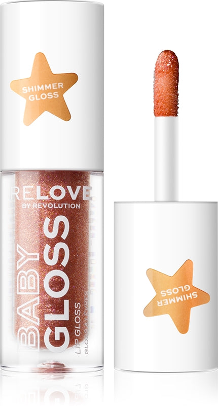 Revolution Relove Baby lipgloss lys farge Pink Tyll 1,8 ml