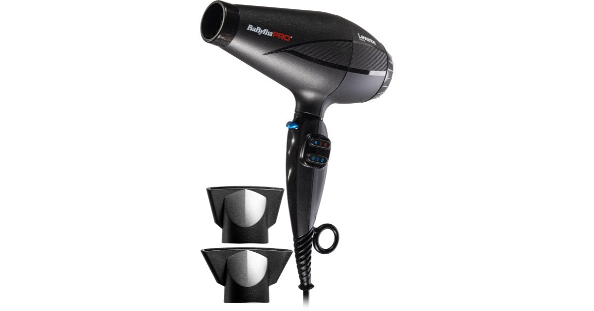 BaByliss PRO Suszarki Levante 2100W Jonowa suszarka do włosów Czarna