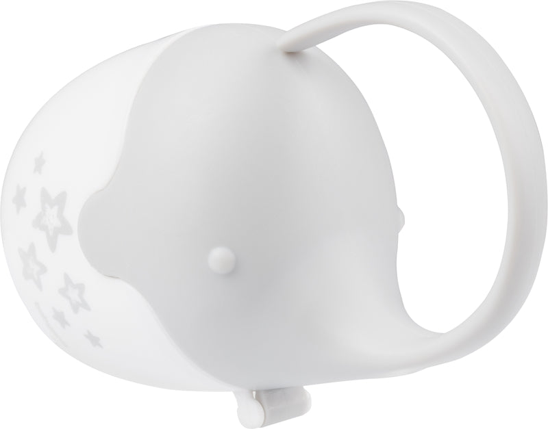 BabyOno Dummy Case sutteholder I. grå 1 stk