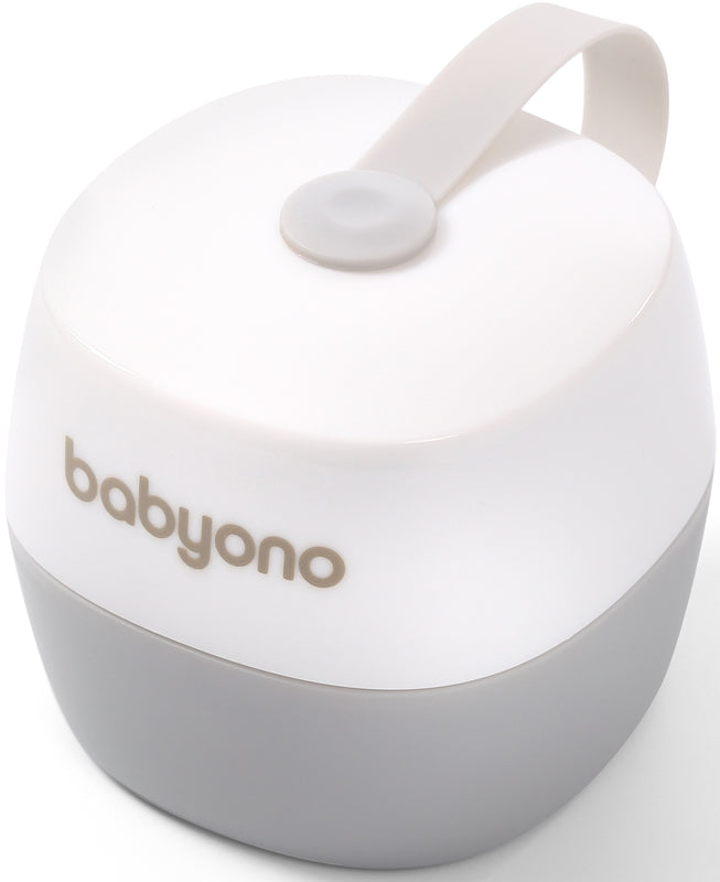 BabyOno Dummy Case attache-sucette 0m+ blanc 1 pièce