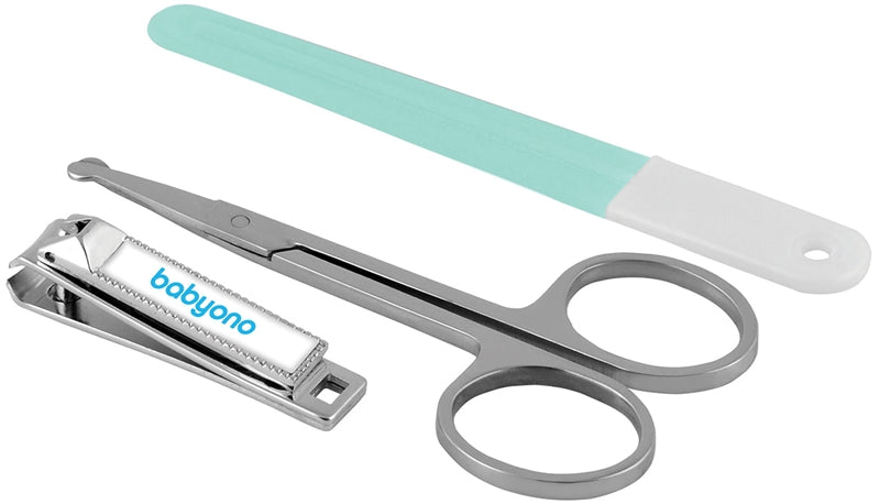 Babyono Set Manichiura Copii Take Care Nail Care Rosie Menta 1 Buc