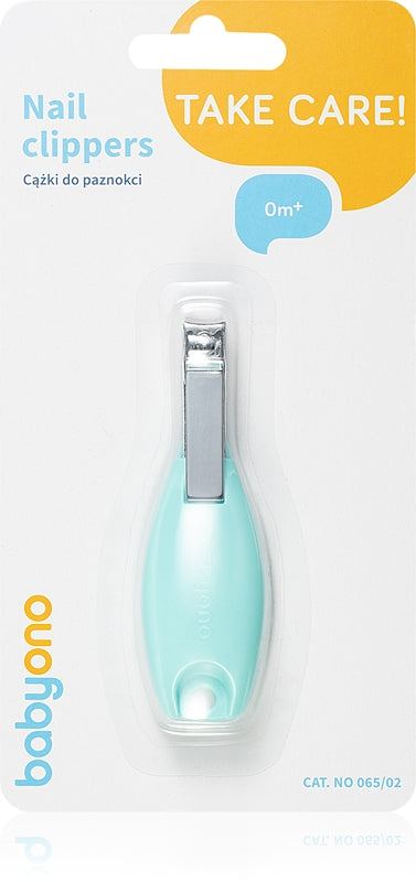 Babyono Take Care Pince à Ongles pour Enfants Bleu 1 Pc