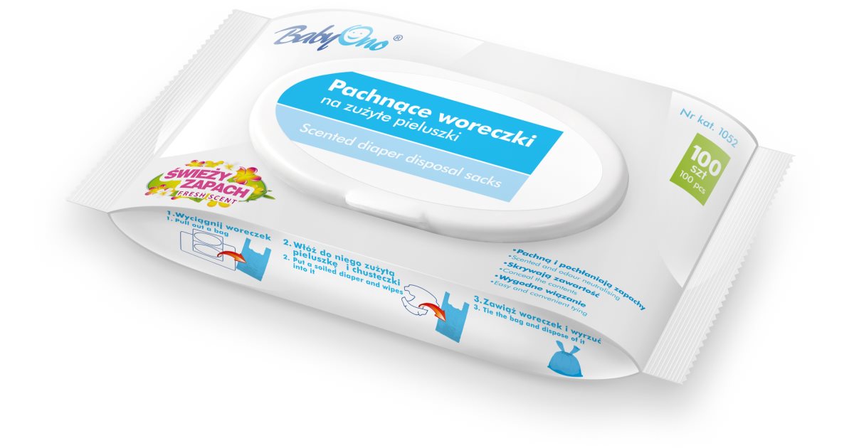 BabyOno Take Care pusletasker 100 stk