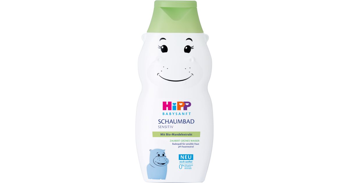 Hipp Babysanft Baño Infantil Hipopótamo Sensible 300 Ml