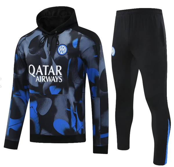 hooded Jacket 24 25 adult tracksuit iNter HOODED soccer training suit set 2024 2025 ERIKSEN VIDAL BARELLA HAKIMI football MILANS HOODIE trac