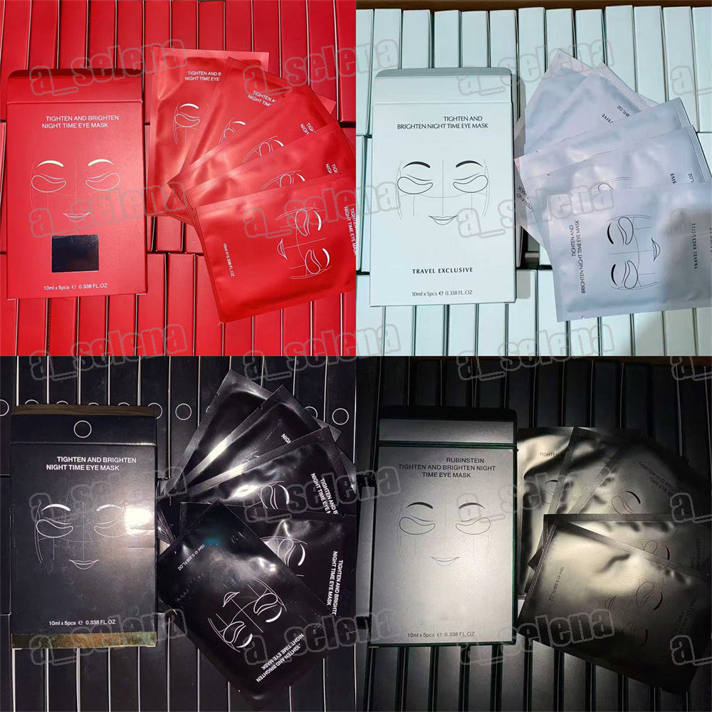 Eye Care Tighten and Brighten Night Time Eye Mask 5 piece Moisturizing Patch Mask 10ml*5pc