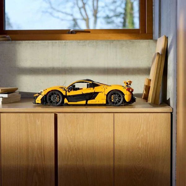 Blocks 2024 New P1 Super Racing Car Model Building Blocks 1 8 Assembly Set Bricks Technical Toys For Children Christmas GiftsY241105GQ8E