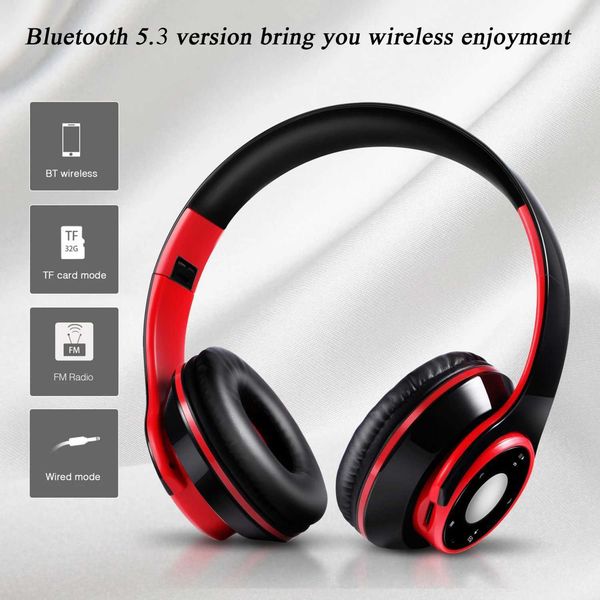 Headset Built-in MP3 Player Sports phones Wireless Stero set with Microphone Earphone phone for Running Gym Z241105