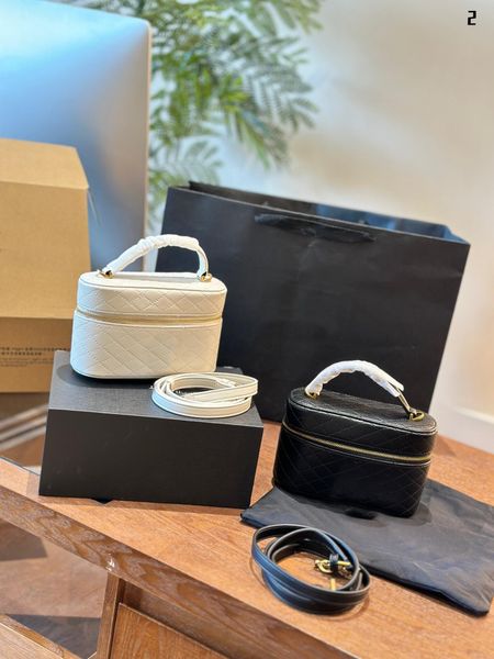 New Women cosmetic bag genuine leather makeup bags make up box large travel organizer travel toiletry bag totes