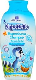Saponello Cotton Candy Shower Gel Shampoo 400ml