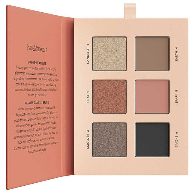 Bareminerals Paleta cieni do powiek Burnished Eyeshadow Palette (Mineralist) 7,8 g