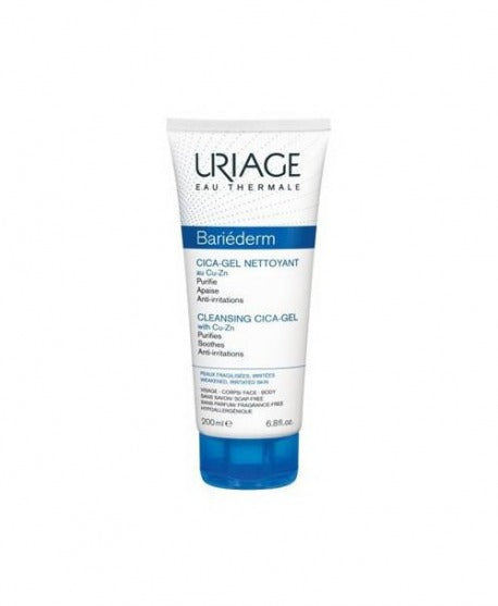 Uriage Bariederm Cica-Gel Anti-Irritation Cleanser 200 Ml