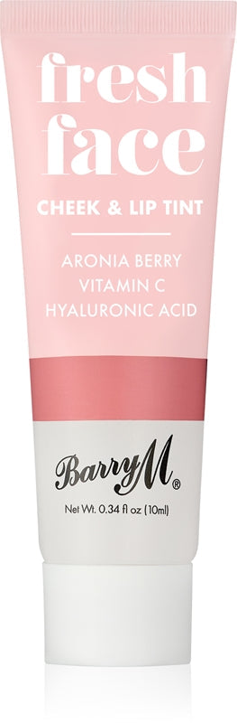 Barry M Fresh blush Flüssigkeit und Lipgloss in der Farbe Summer Rose, 10 ml