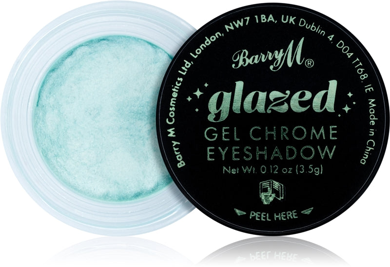 Barry M Glazed Gel Chrome So Charming farge gel øyenskygger 3,5 g