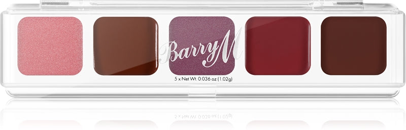 Barry M Mini-Creme-Lidschatten-Palette The Berries Farbe 5,1 g