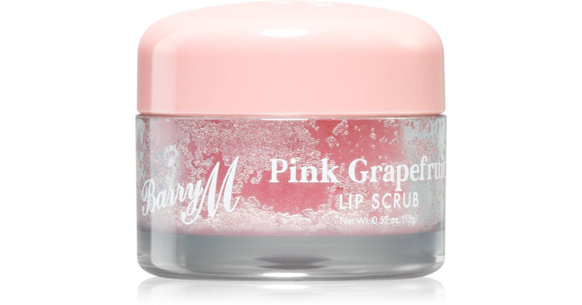 Barry M gommage à lèvres au pamplemousse rose 15 g