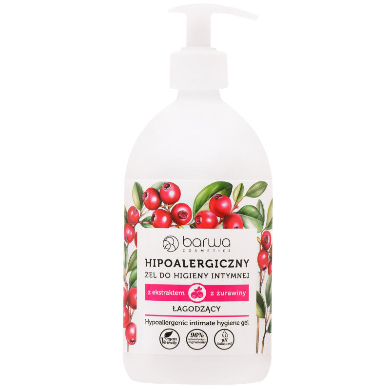 Barwa Kosmetika - Hygienegel intima mit Preiselbeeren 500ml