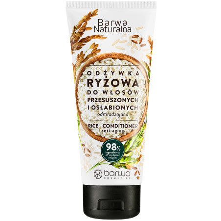 Rice Barwa Naturalna - rejuvenating rice hair conditioner, 200 ml