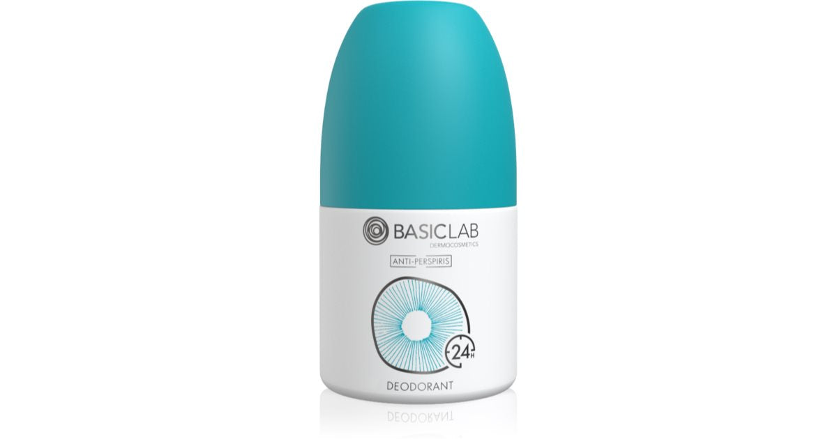 BasicLab Dermocosmetics Anti-Perspiris roll-on deodorant med 24 timmars skydd 60 ml