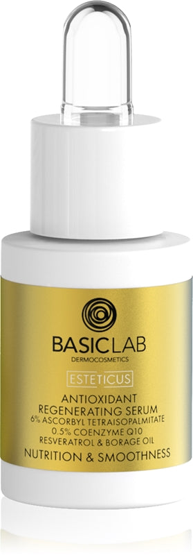 BasicLab Dermokosmetika Esteticus antioxidant ansiktsolja-serum 6% Vitamin C 15 ml