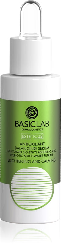 BasicLab Dermocosmétique Esteticus sérum éclairant à effet antioxydant 15% Vitamine C 30 ml