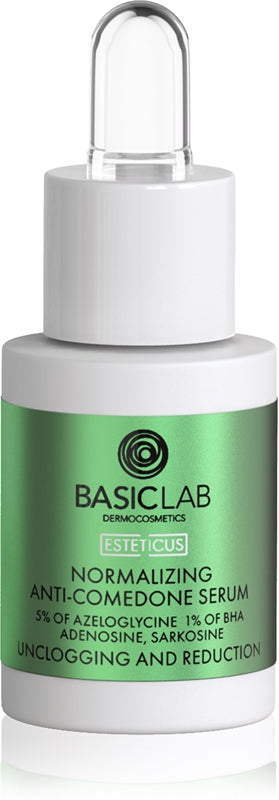 BasicLab Dermocosmetice Esteticus ser pentru reducerea porilor impotriva punctelor negre 15 ml