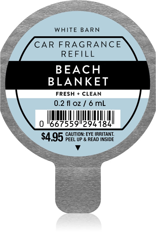 Bath & Body Works Beach Blanket Car Air Freshener Refill 6ml