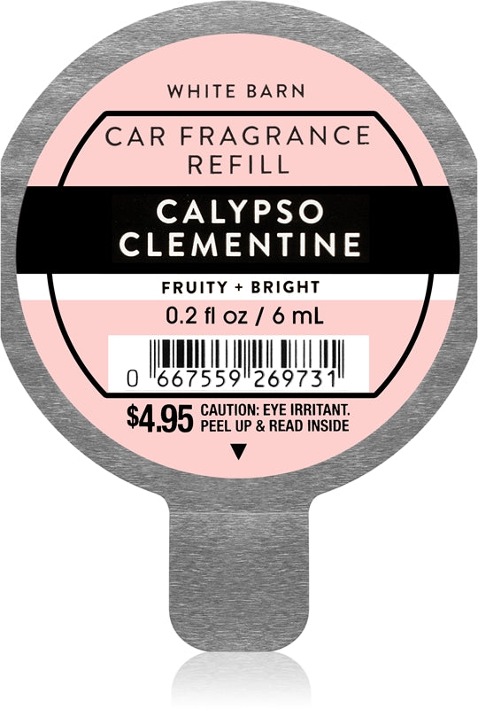 Bath & Body Works Calypso Clementine car air freshener refill 6 ml