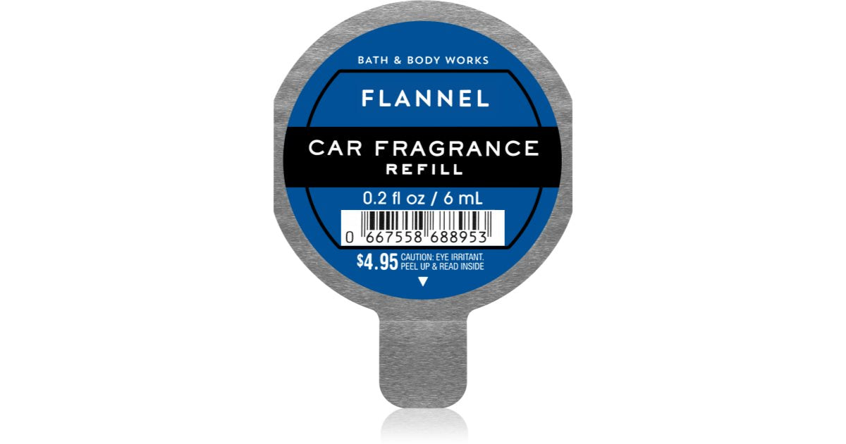 Bath & Body Works Flannel Car Air Freshener Refill 6ml