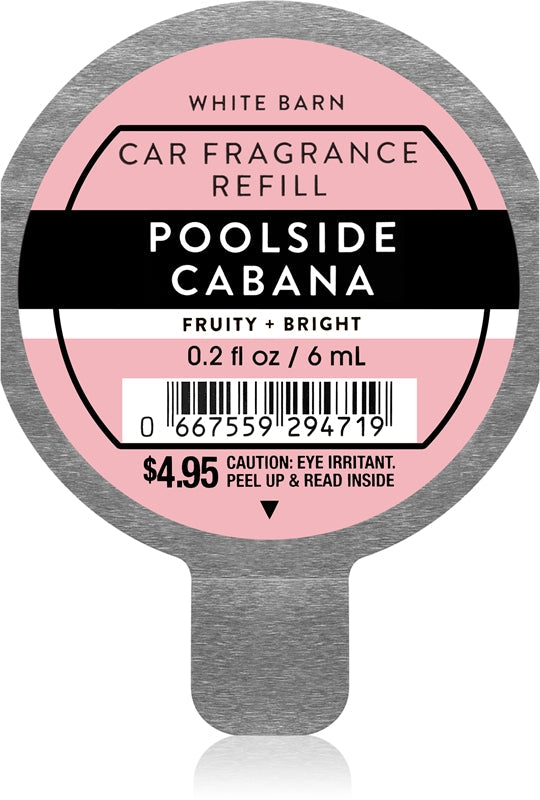 Bath & Body Works Poolside Cabana Car Air Freshener Refill 6ml