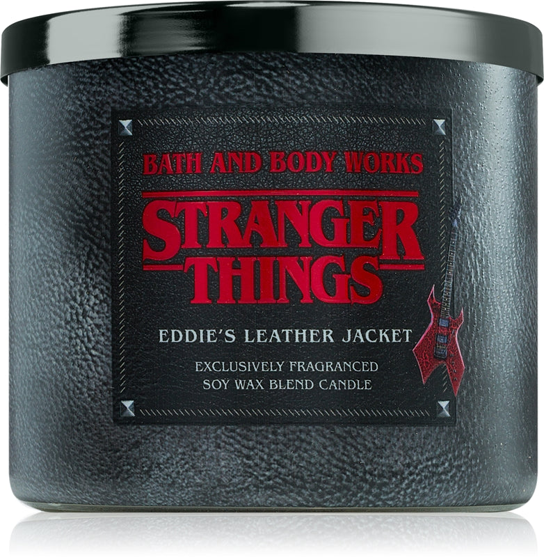 Bath & Body Works Stranger Things Eddie's Läderjacka Doftljus 411g