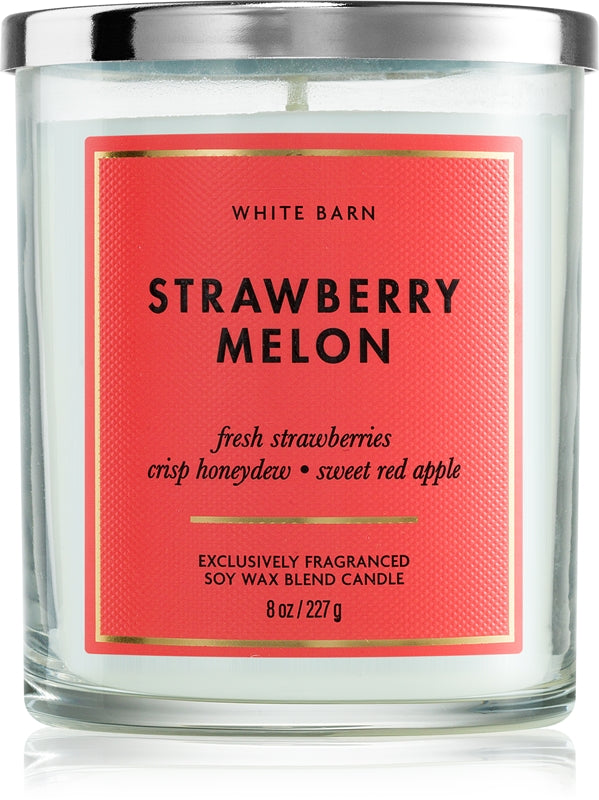 Bath & Body Works Duftkerze Erdbeermelone 227 g