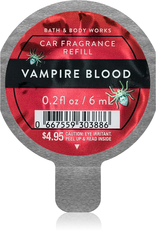 Bath & Body Works Vampire Blood Car Air Freshener Refill 6 Ml