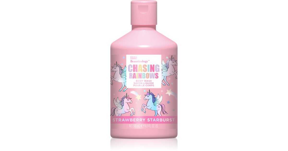 Baylis & Harding Beauticology Einhorn Duschgel Erdbeer-Starburst-Duft 500 ml