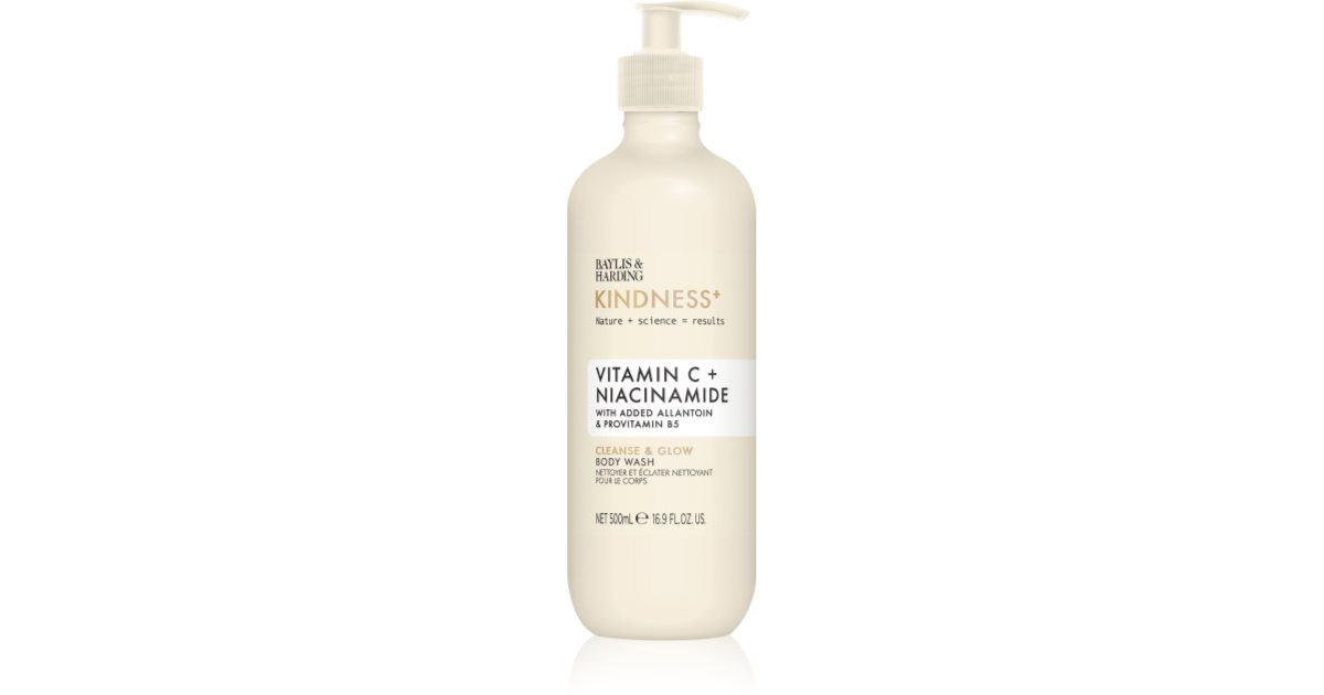 Gel de duș Baylis & Harding Kindness+ Vitamina C Portocală și Mango 500 ml